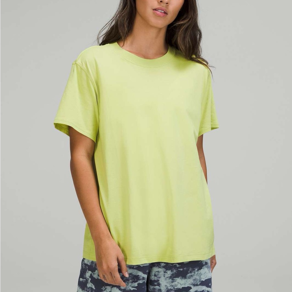 Lululemon All Yours Cotton T-Shirt Wasabi